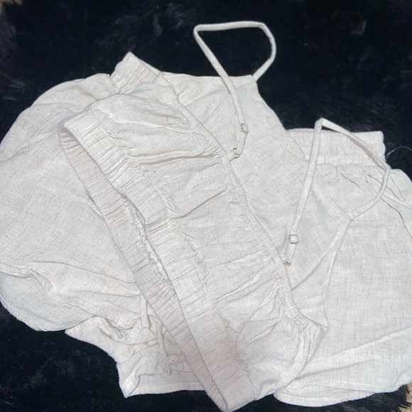 Cream two piece set - Picture 3 of 5